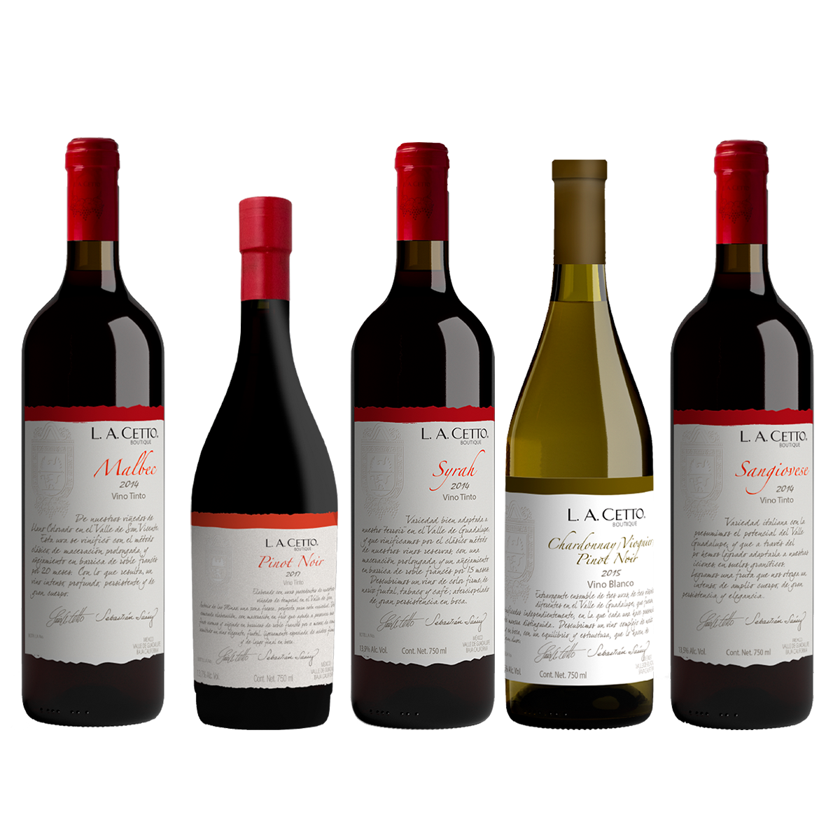 L.A. Cetto  Boutique Pack Vino Blanco y Tinto