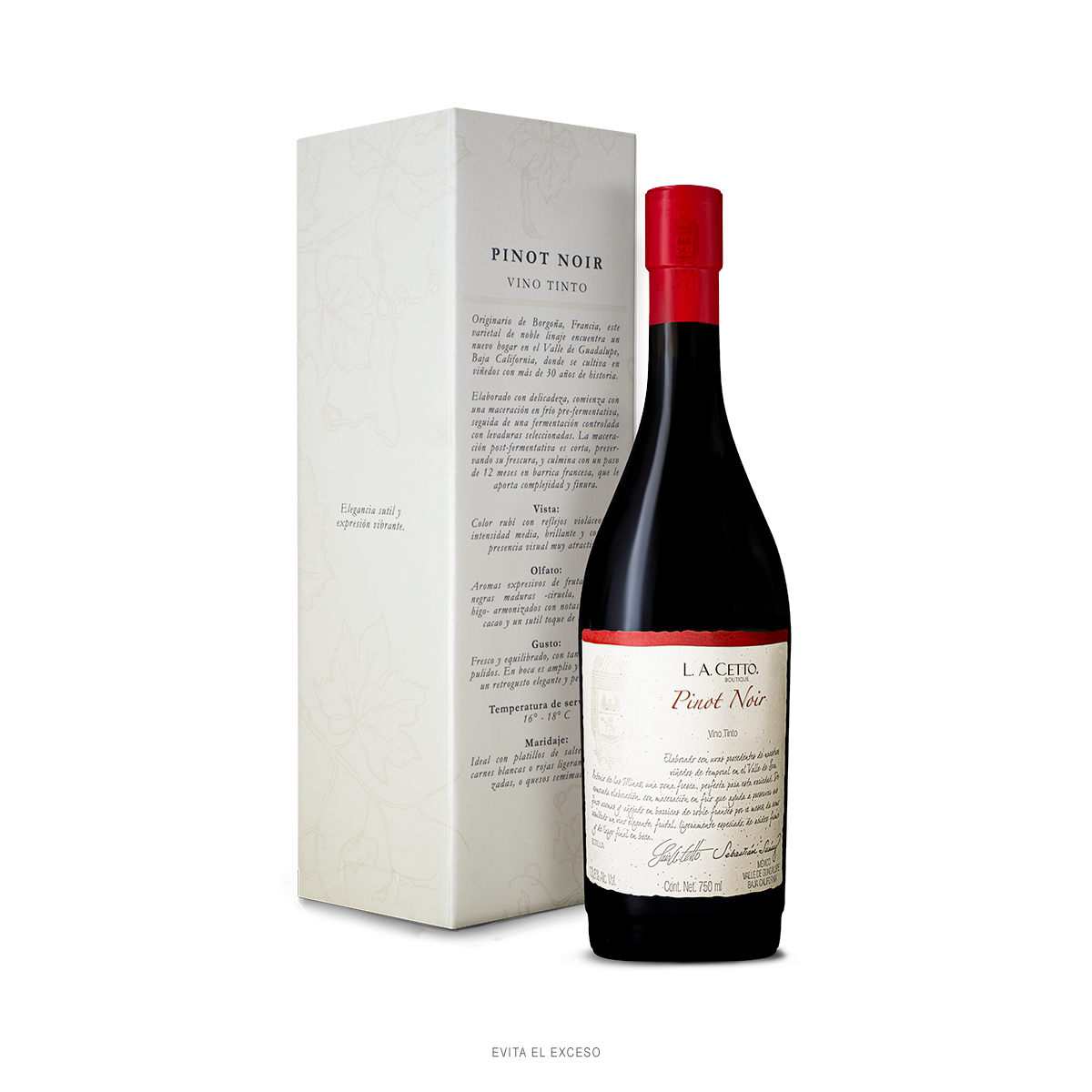 Paquete L.A. Cetto  Boutique Vino Blanco y Tinto