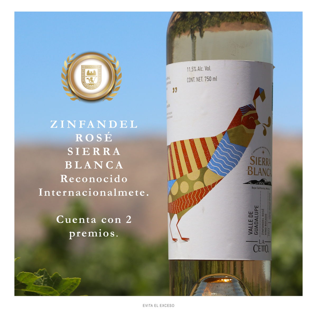 Zinfandel Rosé Sierra Blanca